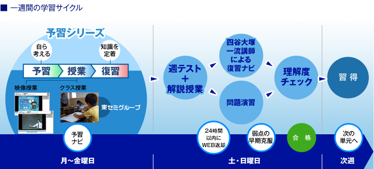 一週間の学習サイクル